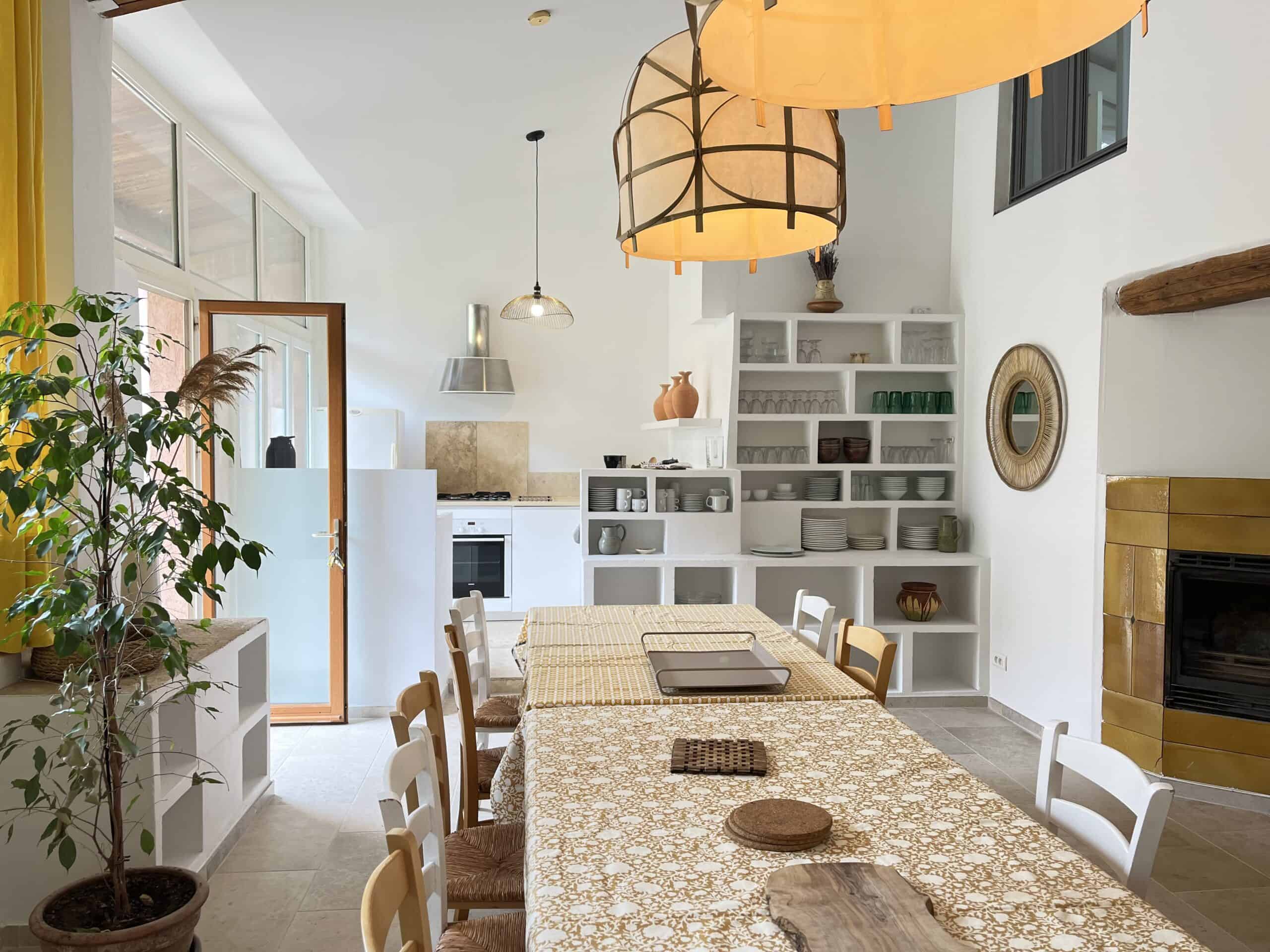 Domaine de la Bastidonne : Salle à manger pour 14 personnes